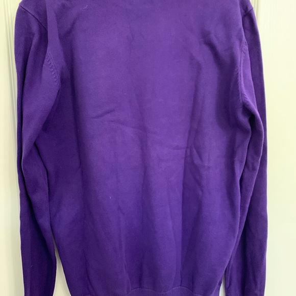 Jack & Jones Purple Long Sleeve Sweater - Picture 3 of 3
